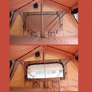 Namiot na dach samochodowy z miękką skorupą
