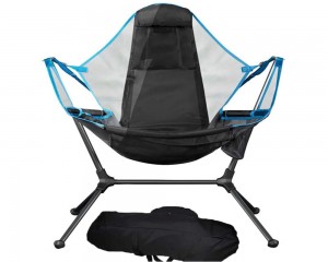 Foldable Hammock Chair Portable Reclining Camping Chair Ultralight Swing Rocking Chair