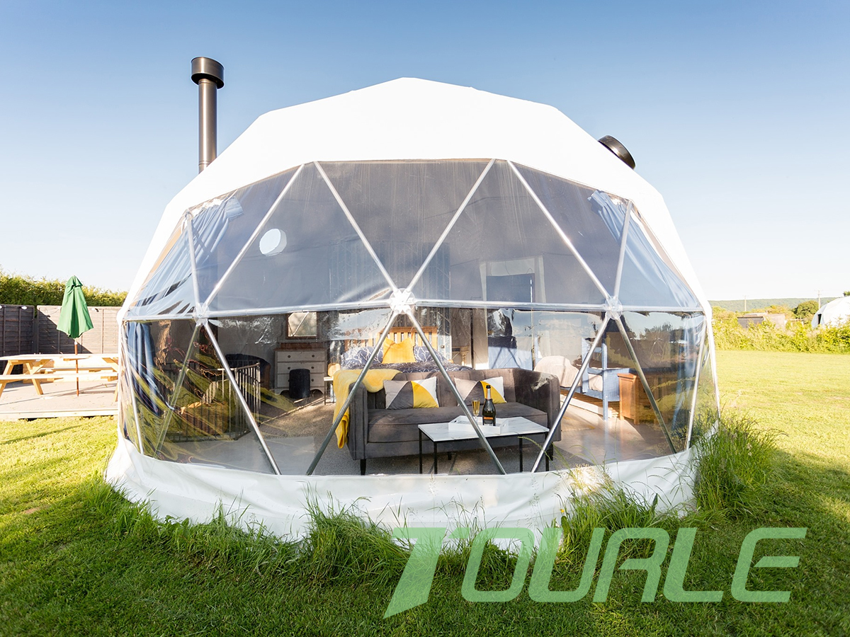 Teanta Teanta Teanta Dome Geodesic Teaghlaich Luxury Transparent Outdoor