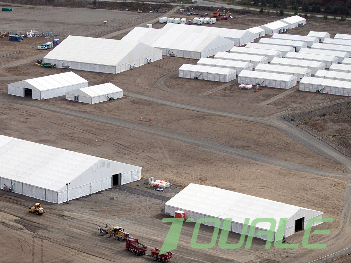 Event tent para sa factory o warehouse na may iba't ibang span mula 10m-40m ang lapad