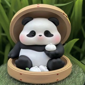 2024 Hot Sale Cute PVC Panda Buta Box Siapkeun