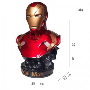 รูปแบบใหม่ที่กำหนดเอง Iron Man เรซิ่น Action Figure