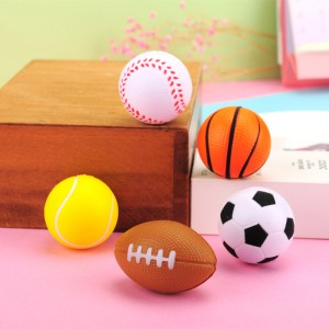Nga Taonga Taakaro Maeneene Anti Stress Squishy Ball Fidget Toys Mo Nga Pakeke