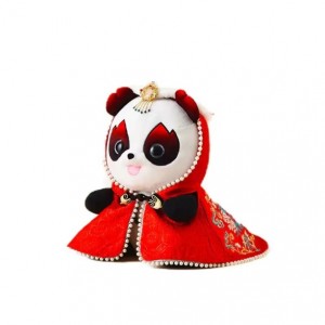 Panda Plush Mascot โลโก้บริษัทอะนิเมะของเล่นตุ๊กตา Plush