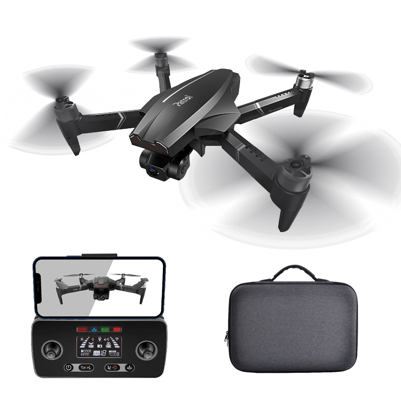 „Global Drone GD93 Max 6K ESC Camera“ 3 ašių „Gimbal“ GPS dronas