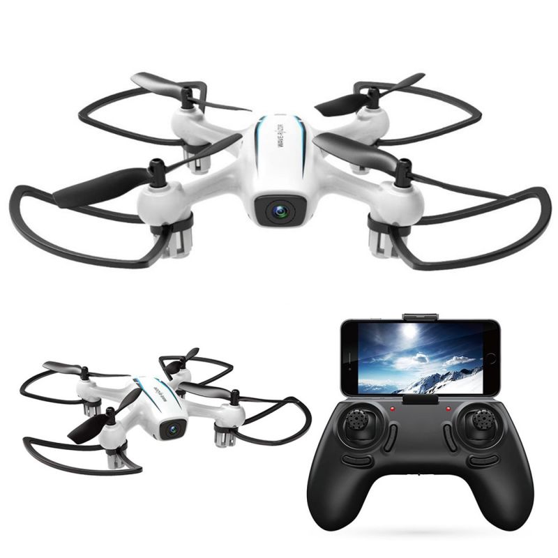 RC WiFi mini dronas su fotoaparato palaikymo SD kortele