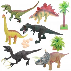 Vinyl Dinosaur Statisk Modell Set
