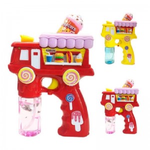 Chow Dudu Bubble Toy GF6230 Cute Food Truck Electric Bubble Gun Light & Music менен