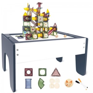 Global Funhood Multifunctional Magnetic Wooden Table