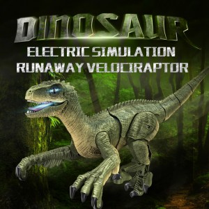 Rc Raptor Dinosaur Med Simuleret Gang