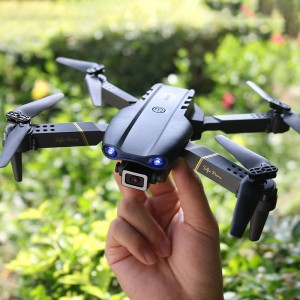 GD89-2 Foldable Selfie Pocket RC WIFI Drone nrog 4K Lub Koob Yees Duab