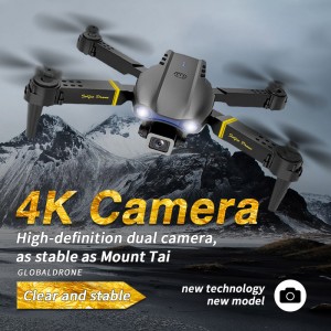 GD89-2 Foldable Selfie Pocket RC WIFI Drone e nang le Khamera ea 4K