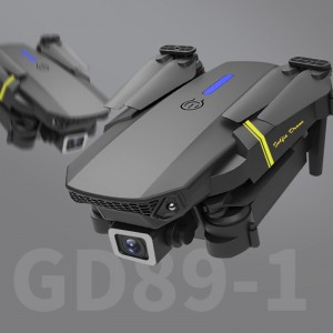 GD89-1 Складаны кішэнны RC WIFI беспілотнік для сэлфі з камерай 4K