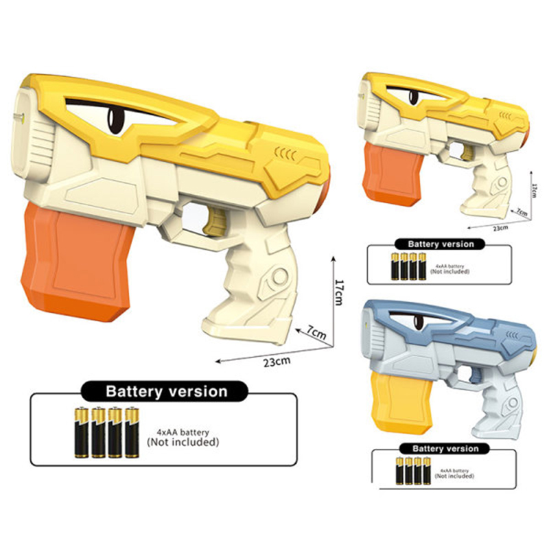 Střílečka Chow Dudu Letní hračka X2 Roztomilý dinosaurus Vodní pistole Verze baterie / Verze baterie Li-ion