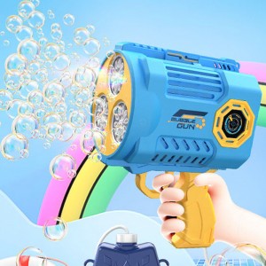 Global Funhood Bubble Toy Bazooka Gun kunye Backpack
