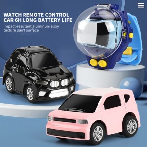 Global Funhood 2.4G pulkstenis RC Alloy Mini Car