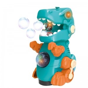 IGlobal Funhood B/O Universal Light & Music Dinosaur Bubble Machine