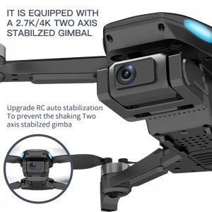 Globalni dron GD851 4K EIS 2-osni gimbal GPS dron