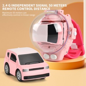 Global Funhood 2.4G Ρολόι RC Alloy Mini Car