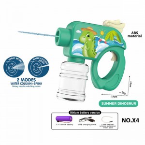 Chow Dudu Summer Toy X4-1 Colonne d'eau et pulvérisation d'eau Pistolet à eau 2 modes