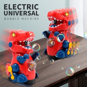 Global Funhood B/O universālā gaismas un mūzikas dinozauru burbuļu mašīna