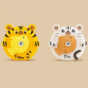 Chow Dudu Bubble Toy GF6290 Cute Electric Tiger/Cat Bulla Machina cum luce & Music
