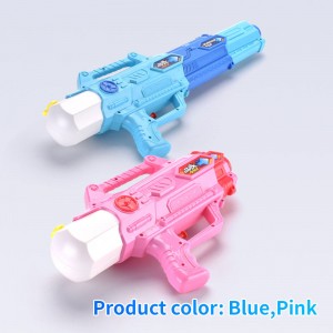 Chow Dudu tulistamismäng M60/M70 sissetõmmatav sinine/roosa vesipüstol laste mängurelv