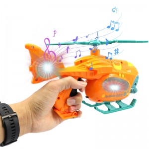 Global Funhood B/O Light & Music Airplane Bubble Gun