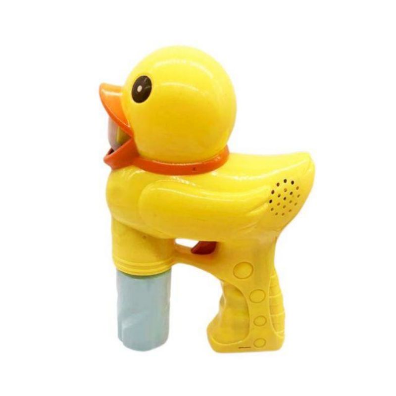 ʻO Chow Dudu Bubble Toy GF6211 Electric Duck Bubble Gun me ka māmā a me ke mele