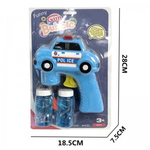 Chow Dudu igračka s mjehurićima GF6315 Slatki policijski automobil s mjehurićima s vodom
