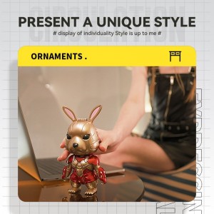 پنکه رومیزی دستی USB چو دودو Iron Rabbit