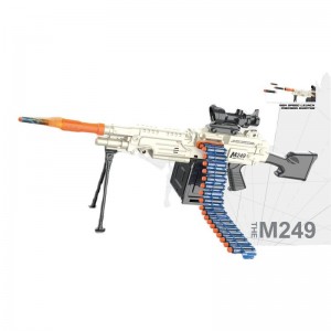 Komplet jurišne puške Chow Dudu Shooting Game Soft Bullet Gun GW366 M416