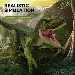 GD040 Global Drone RC T-Rex Dinosauroa simulatutako oinez eta soinuarekin