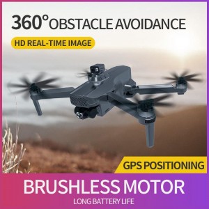 Global Drone GD011 Pro Khamera ea GPS Brushless Drone e nang le Sensor ea ho Qoba Litšitiso