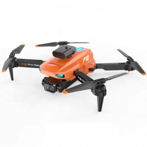 Mini drone RC quadricottero a quattro assi con 4 ostacoli laterali