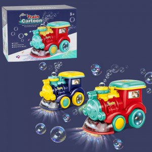 Global Funhood ZR164 B/O Universal Light & Music Train Bubble Machine