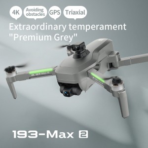 Global Drone GD193 Max 2 RTS Camera GPS Brushless Drone miaraka amin'ny Obstacle Avoidance Sensor
