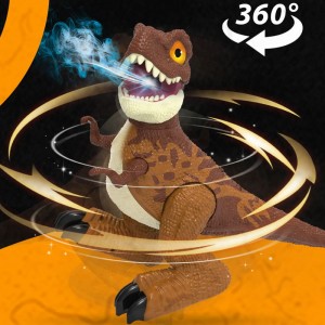 2023 Ny Global Drone Funhood RC-dansende dinosaur med seks farver