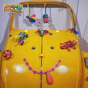 Chow Dudu Rainbow Foi magnetice Seturi de jucării de construcție 16/48/80 buc.