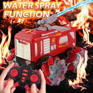 Global Funhood GF3580 RC Stunt brannbil med sprøyting av vann