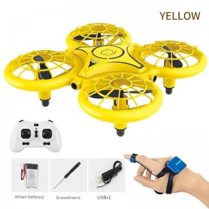 Nowy globalny dron GW1S RC Mini dron z zabawką dla dzieci z pojedynczym/podwójnym sterowaniem