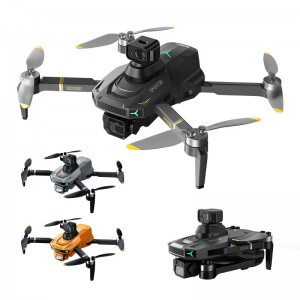 Global Drone GD95 GPS Drone nwere igwefoto 4K na moto na-enweghị ahịhịa 5 mgbochi mgbochi