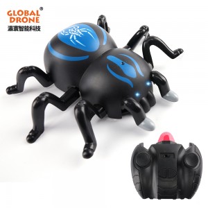 Global Funhood GF0455 RC šplhací pavouk na stěnu Trendy halloweenské hračky