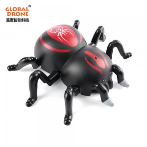 Global Funhood GF0455 RC Wall Climbing Spider ของเล่นวันฮาโลวีนยอดนิยม