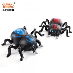 Global Funhood GF0455 RC девори кӯҳнавардӣ Spider Trending Toys Halloween