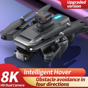 Mini drone RC pour éviter les obstacles à 4 côtés avec caméra ESC 4K