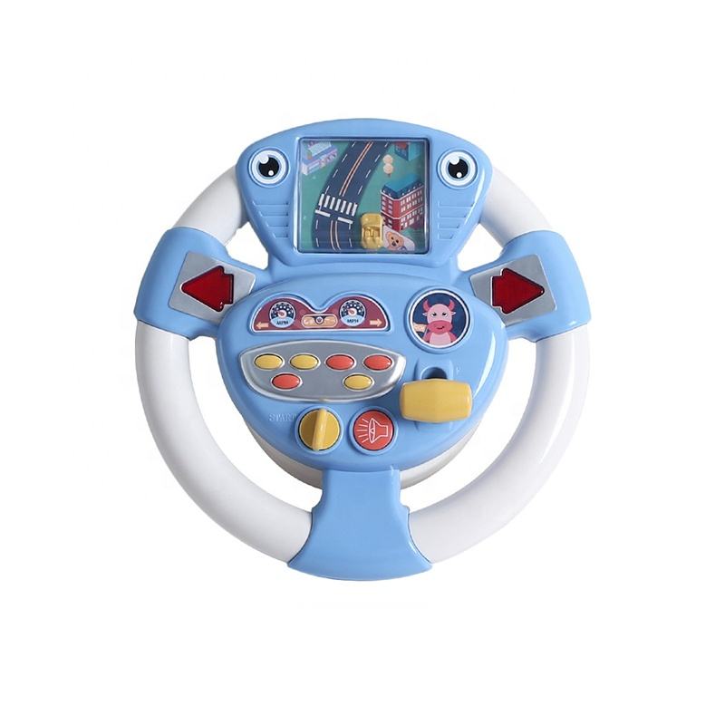 Simulare amuzantă de conducere a mașinii la volan jucărie pentru copii educație timpurie pentru copii jucării de învățare 2021 nou sosire vânzări amazon