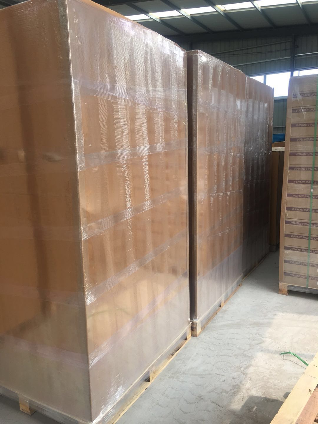 طلب العملاء في كوريا 155 قطعة من ألواح ألياف السيراميك