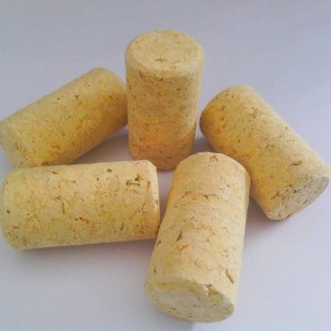 natural and compound cork stopper for glass bottle