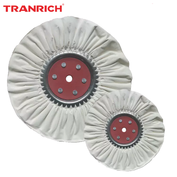 7 Inch Buffing Wheel Kanggo Aluminium lan Stainless Steel Premium Cotton Cloth Airway Buffing Pad lan Polishing Pad
